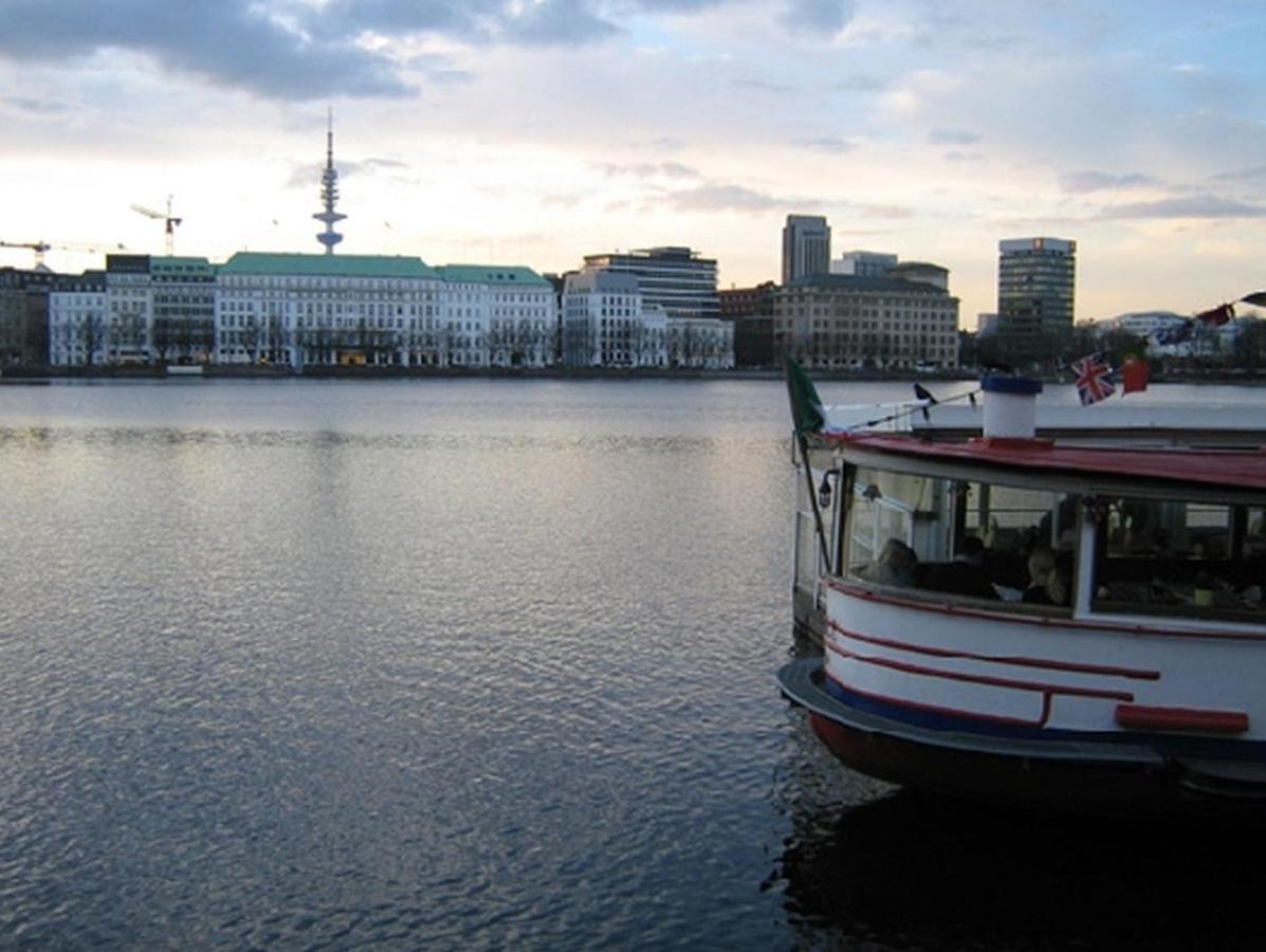 Pension Am Rathaus Hamburg Eksteriør bilde